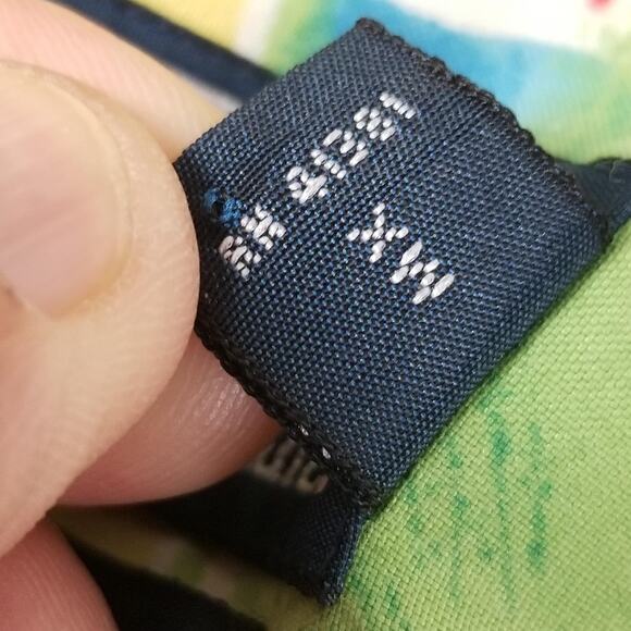 Polo Ralph Lauren Caldwell Shirt Mens Large Yellow Silk Cotton Camp Hawaiian - Picture 11 of 11